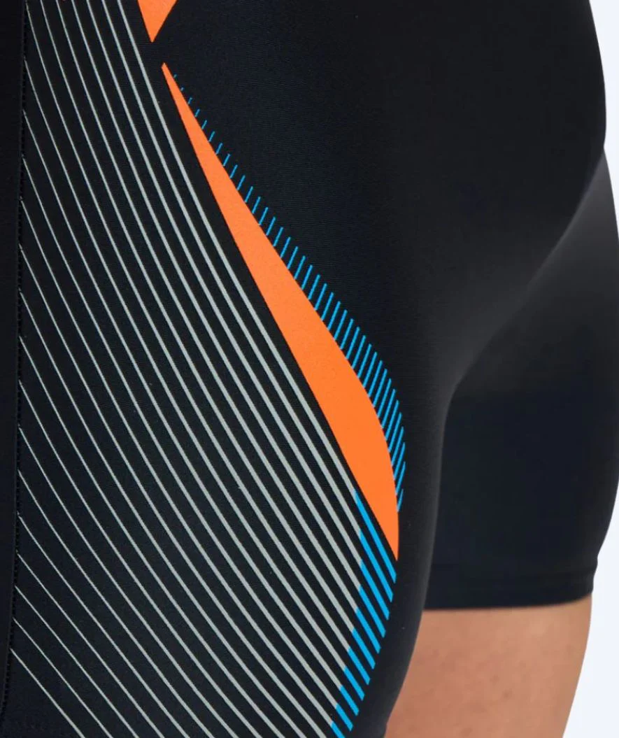 Arena trunks til mænd - Break - Sort/orange