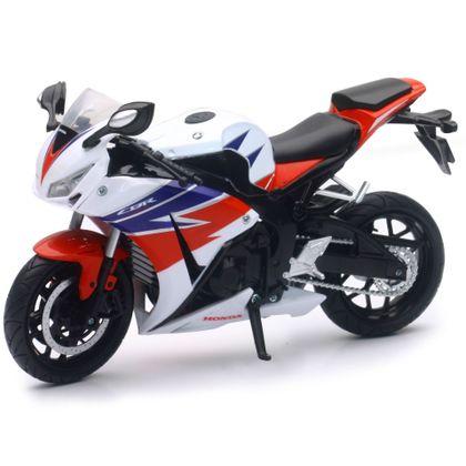 Miniature Newray Moto Honda CBR1000RR - Echelle 1/12° - Rouge / Bleu