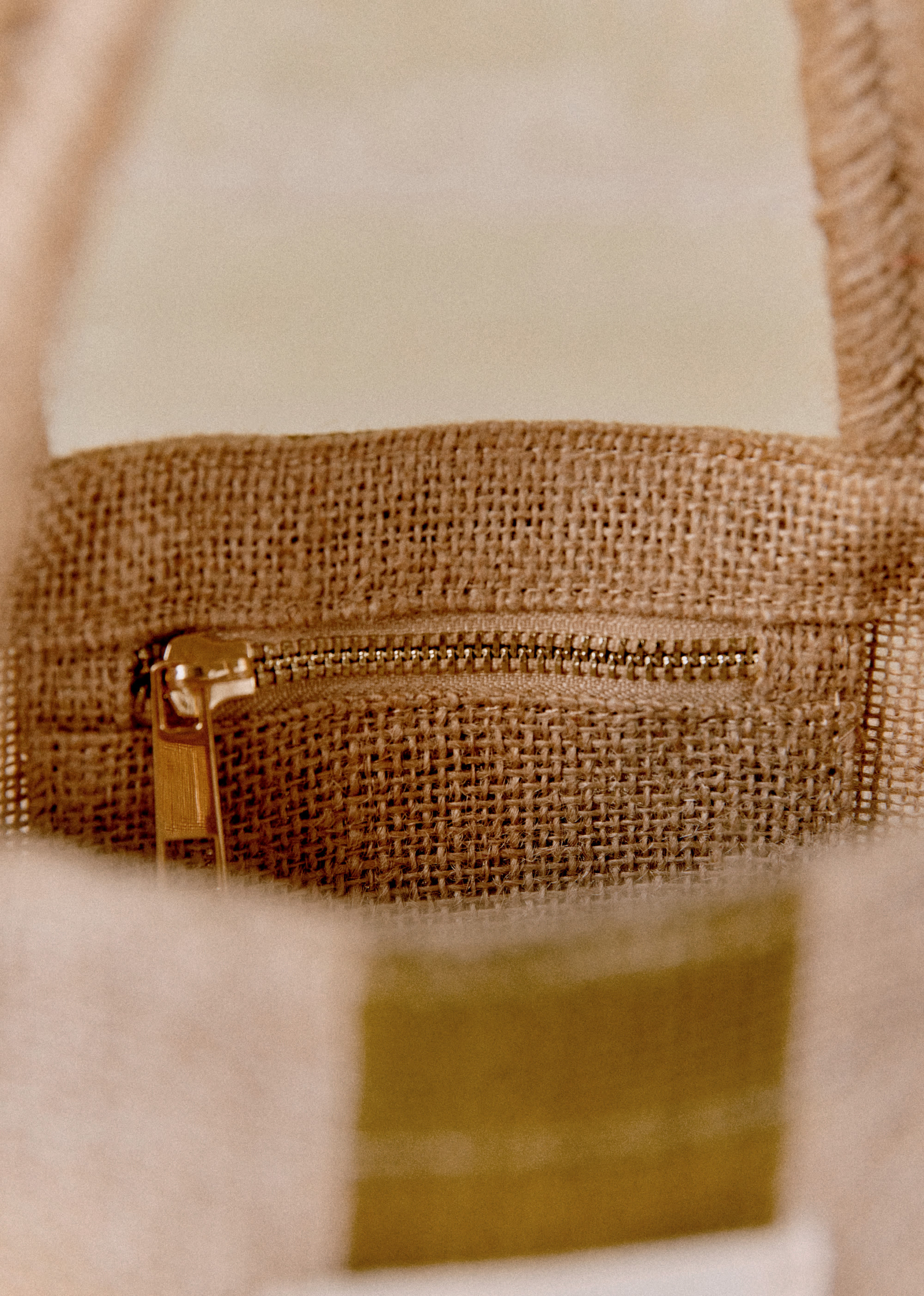 Petit Cabas Jute - Rayures kaki - SACS/NEW SACS Nos Paniers 5906417