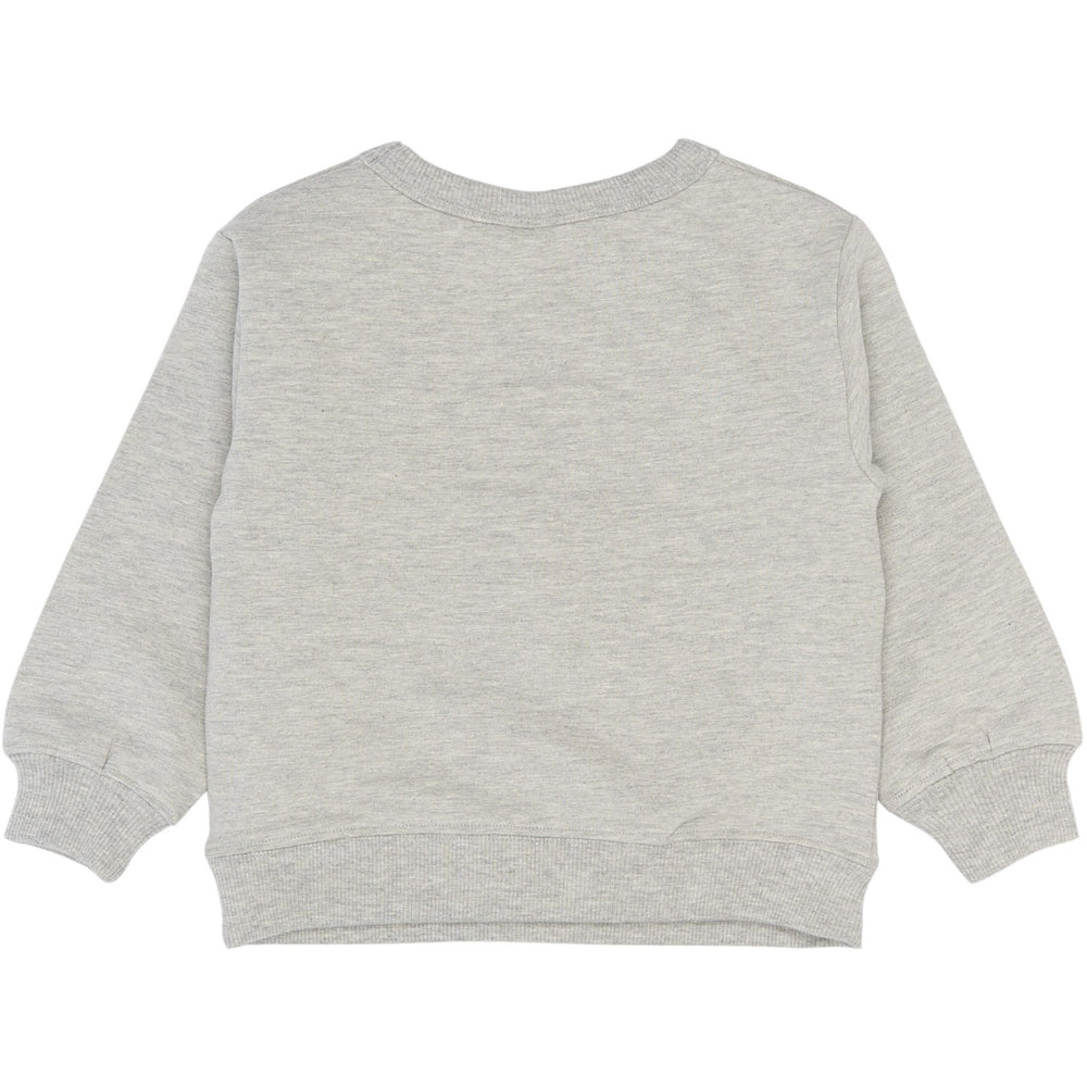 Køb THE NEW Siblings Light Grey Melange Pippin Oversize Sweatshirt