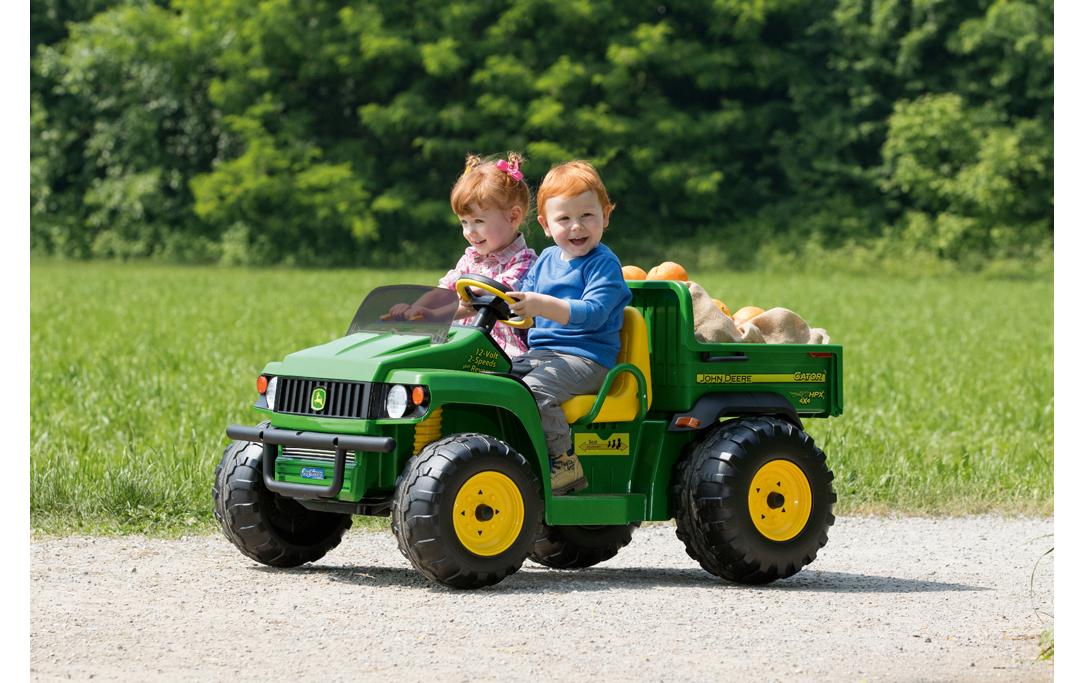 John Deere Gator HPX Gelb/Grün<br>Geländefahrzeug für bis zu zwei Kinder
