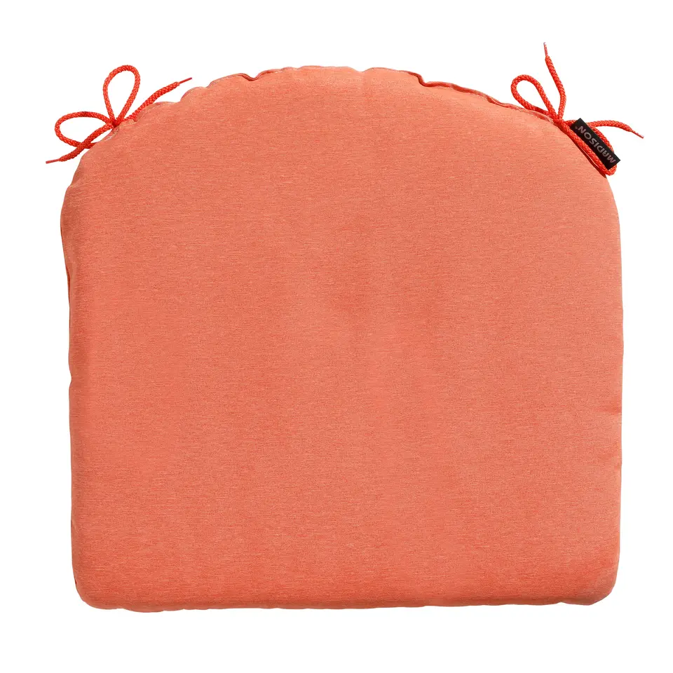 Madison - Zitkussen Panama flame orange - Ca. 46x48 cm - Set van 4