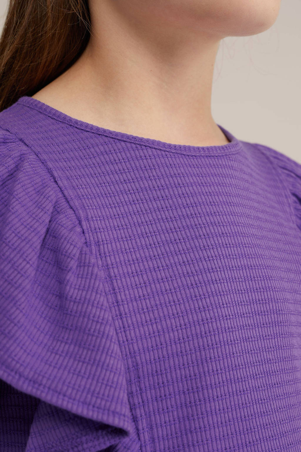 WE Fashion longsleeve paars