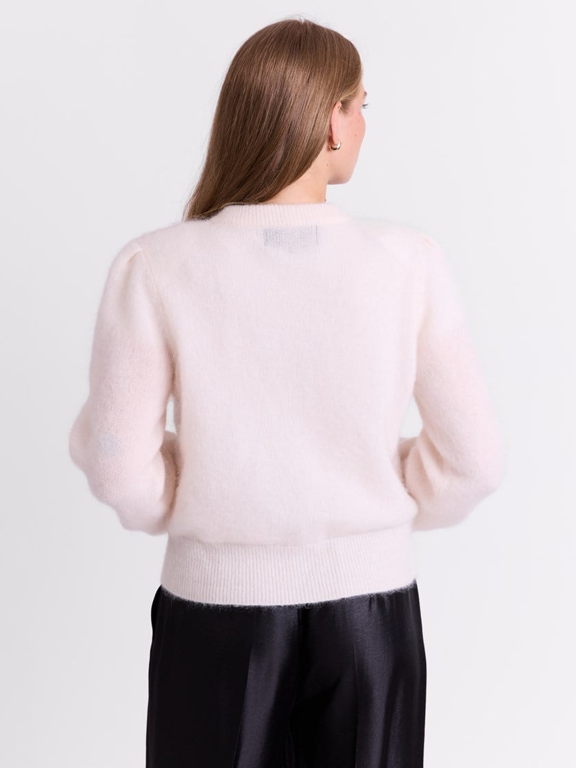 Eden cardigan Powder Puff