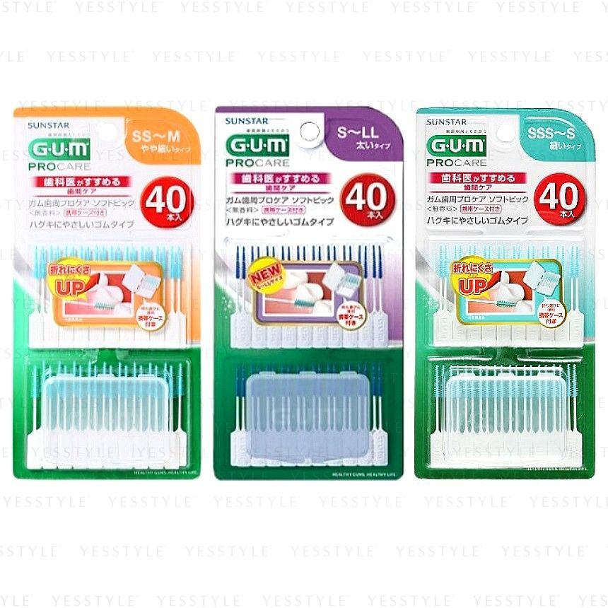 Sunstar - Gum Pro Care Wegwerp Plastic Soft Pick