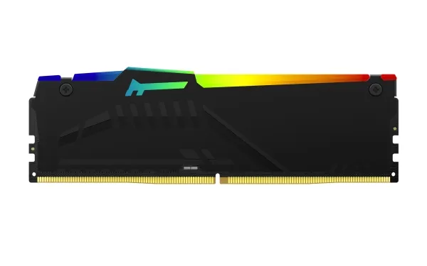 Kingston FURY Beast RGB - DDR5 - sæt - 32 GB: 2 x 16 GB - DIMM 288-PIN - 6000 MHz / PC5-48000 - CL30 - 1.4 V - ikke bufferet - on-die ECC - sort