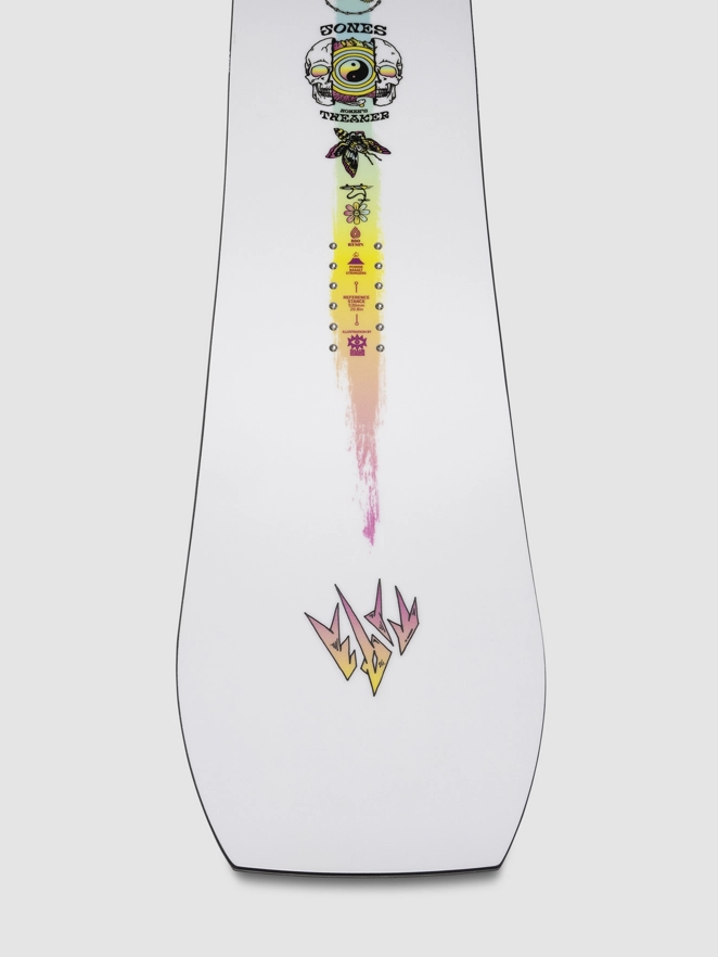 Jones Snowboards Tweaker 2025 Snowboard white