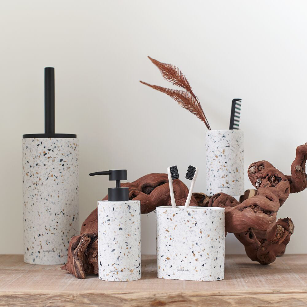 Sealskin Blend Toiletborstel met Houder Vrijstaand Terrazzo