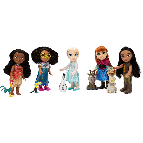 Disney Princess gavesæt - 5 heltinder og venner