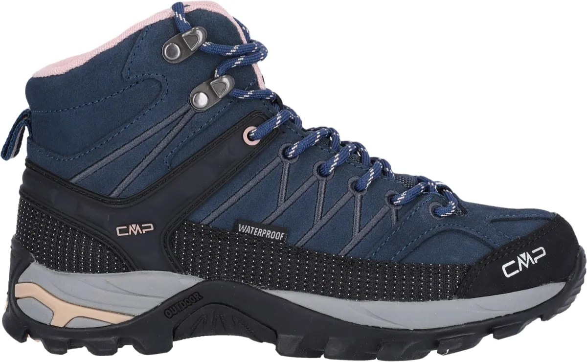 CMP Rigel Mid Women's Waterproof Asphalt-Antracite-Rose