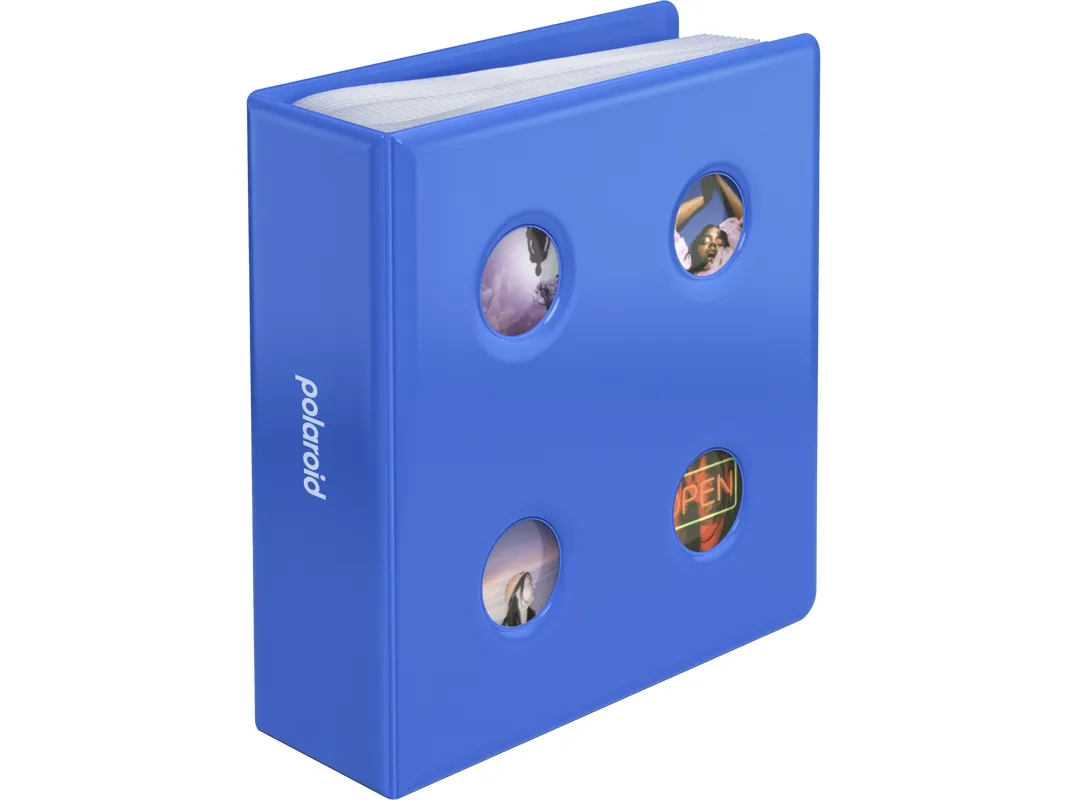 Polaroid Go Large Puffy Album- Blue, Blå, 160 ark, Mat, 148 mm, 49 mm, 156 mm
