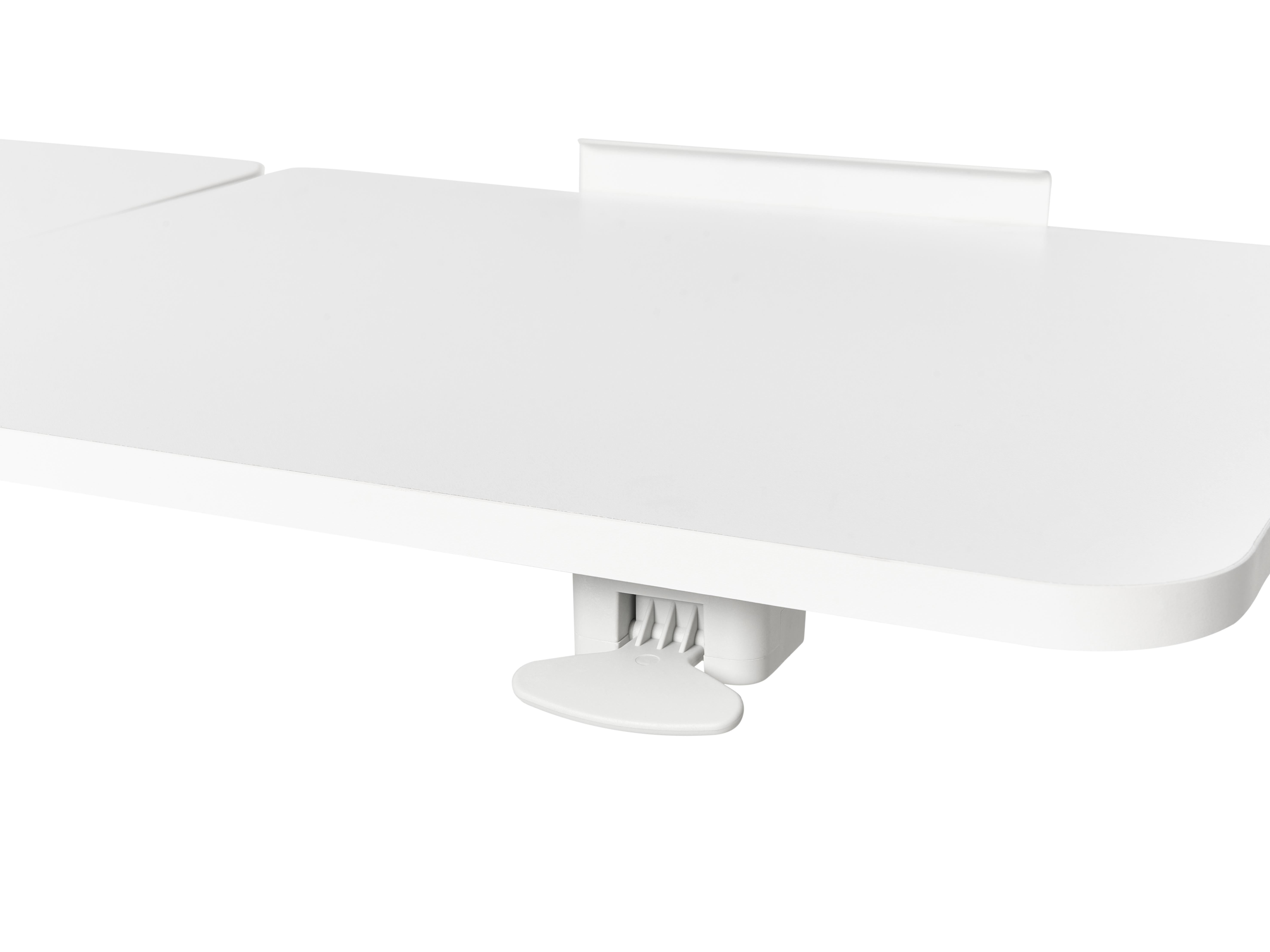 Handmatig verstelbare laptopstandaard SCHOLA Wit 70 cm 40 cm