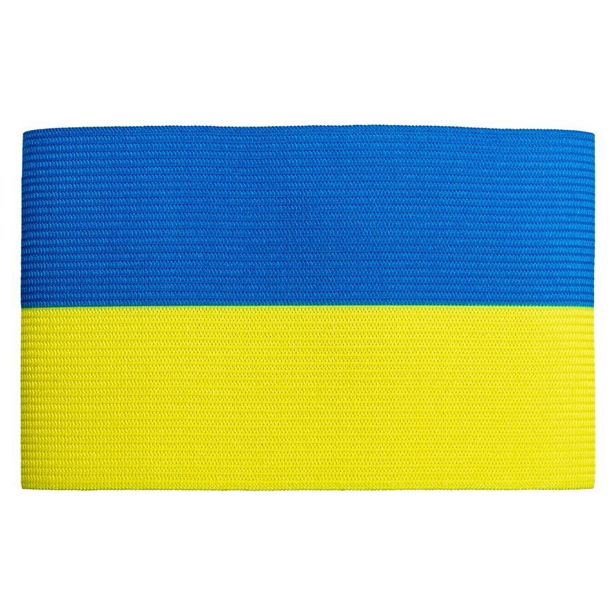 Unisport Brassard de Capitaine Ukraine - Bleu/Jaune