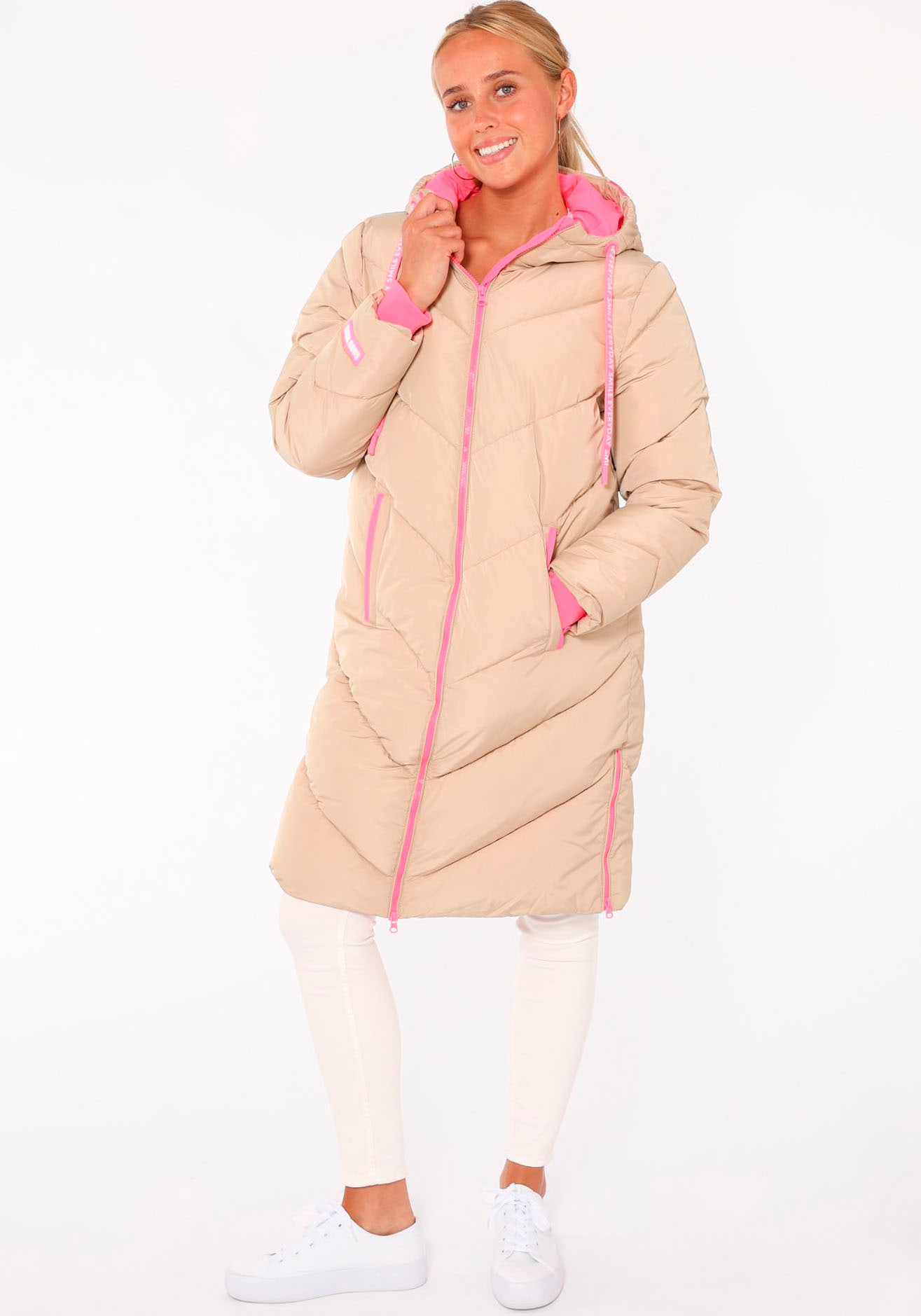 Zwillingsherz Steppjacke »