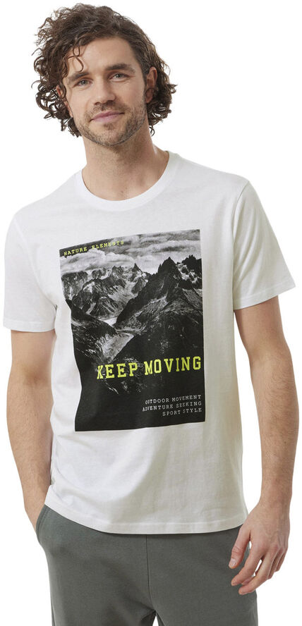 Firefly Otis Printed T-shirt Hvid