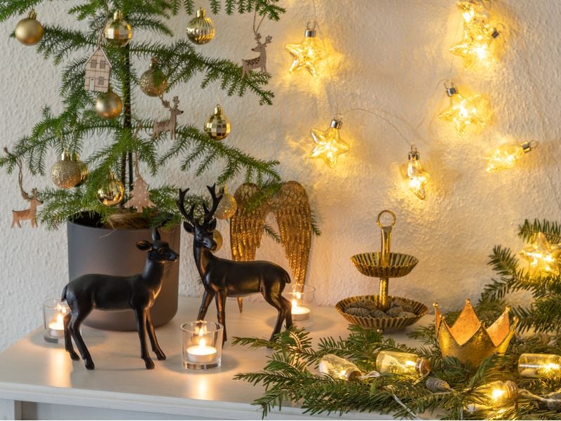 COCON LED-Lichterkette Flaschenpost, 135 cm Dekorative Weihnachtsbeleuchtung