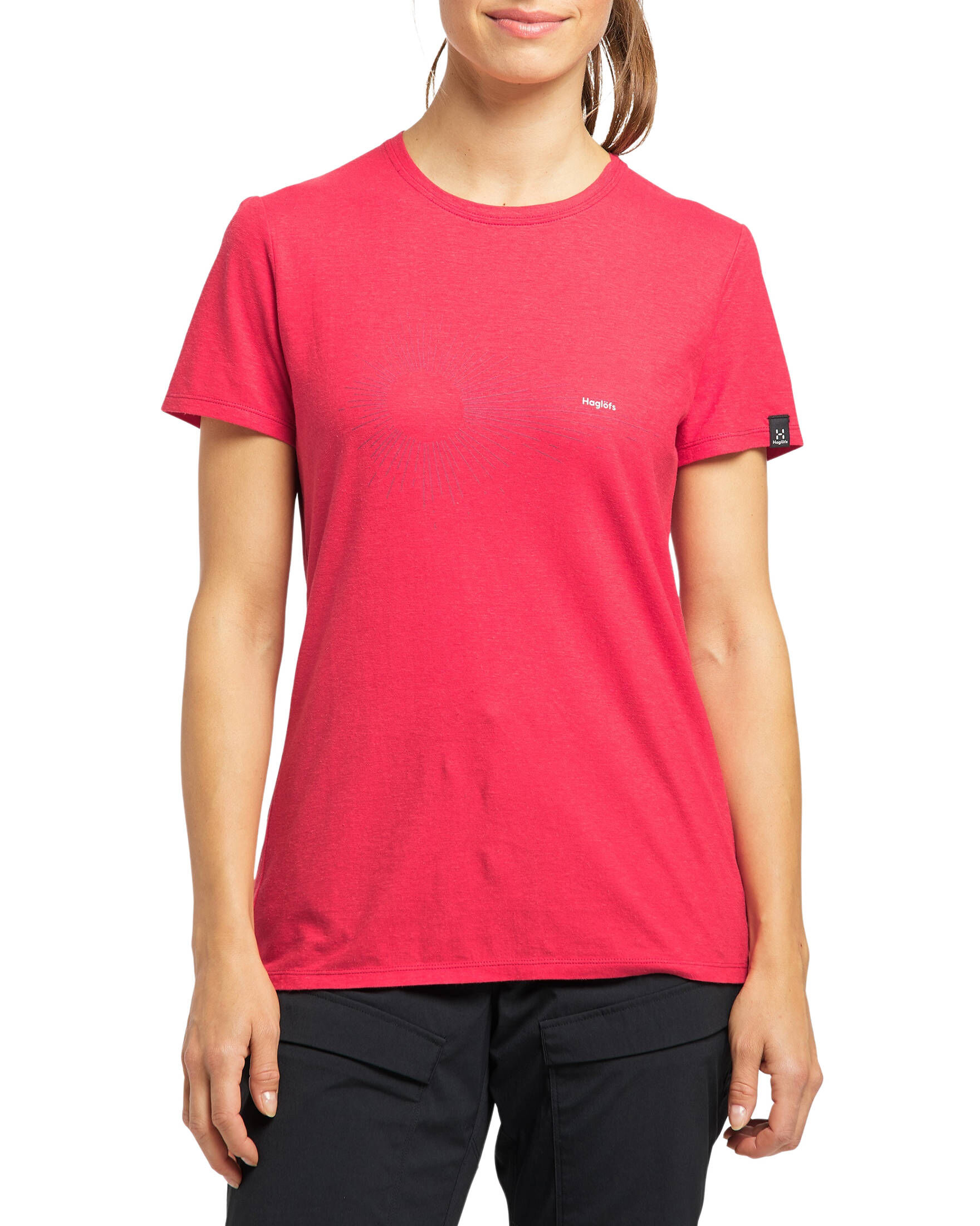 Haglöfs| Damen Funktionsshirt Träd Tee Print