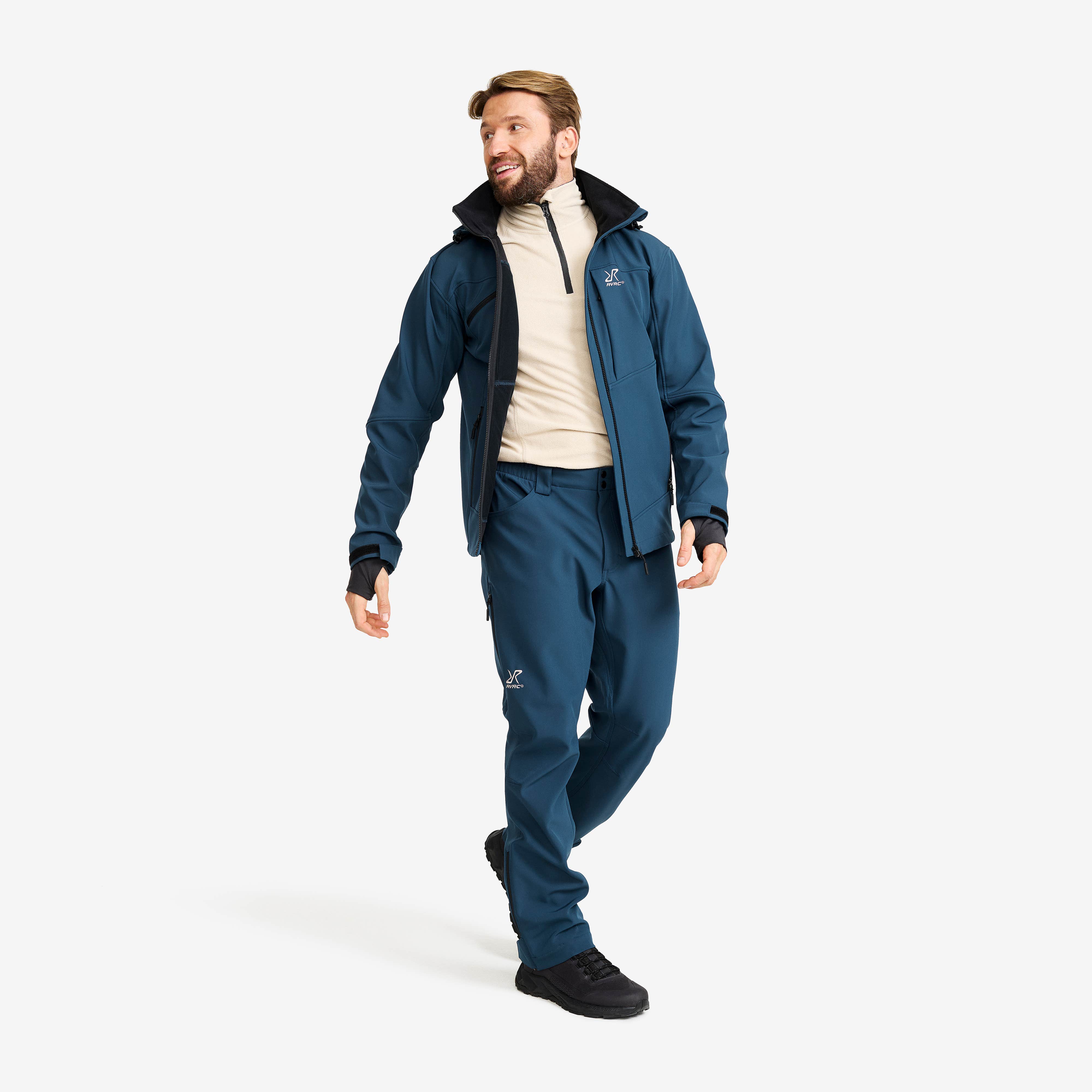 Hiball Essential Softshell Pants Herre Moonlit Ocean