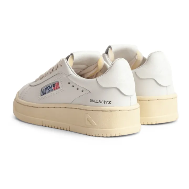 Autry Baskets Kids Medalist Low Cuir | Blanc