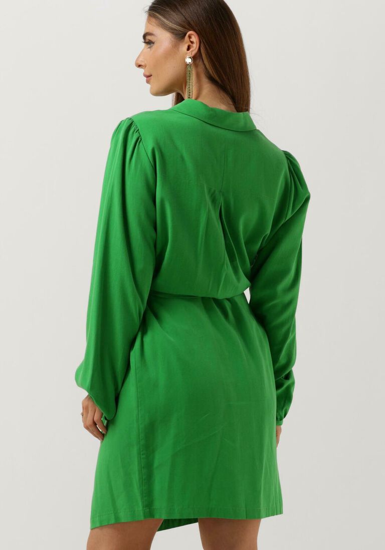 ANOTHER LABEL groene another label mini jurk sahila dress