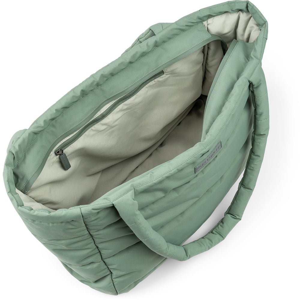 Køb DonebyDeer Green Quiltet Pusle Tote Bag