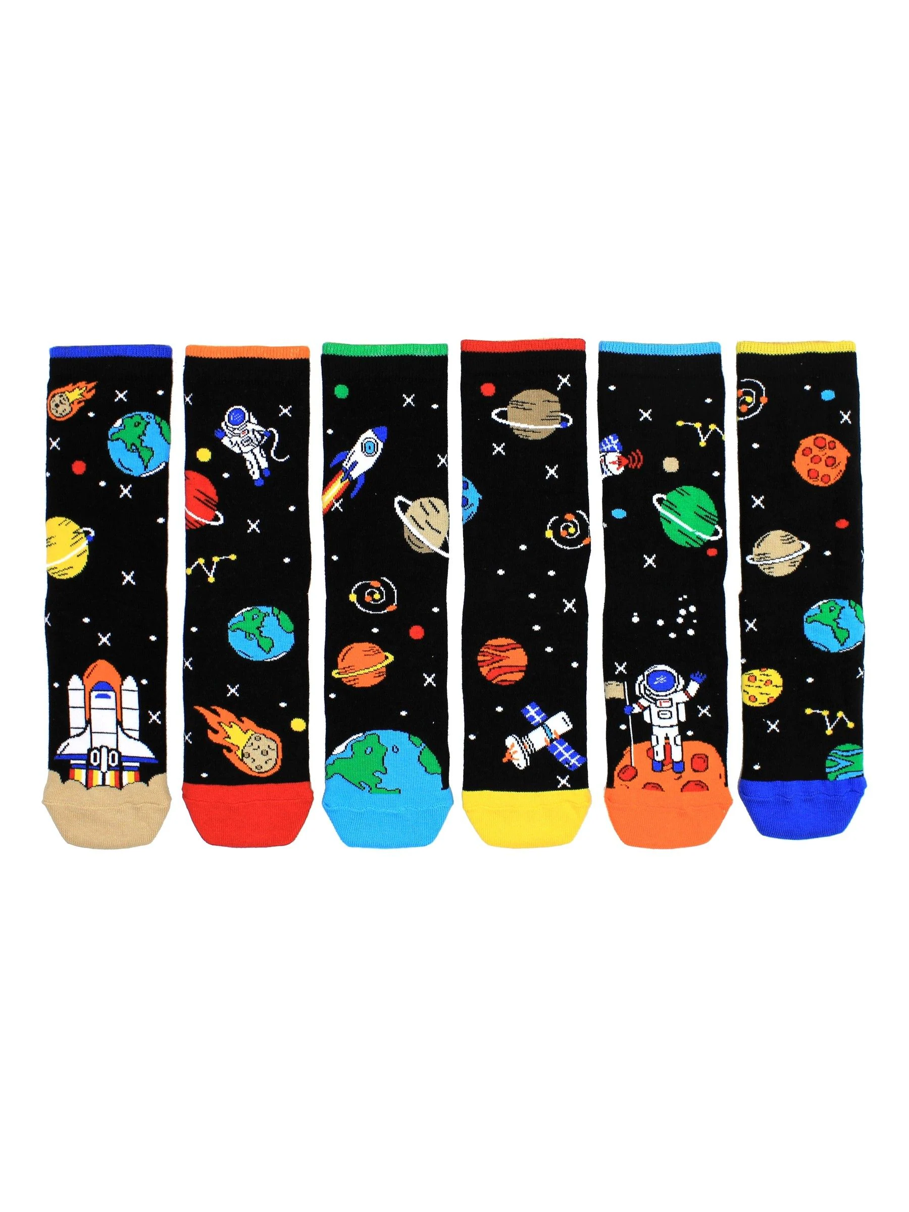 United Odd Socks Space Explorer Socks 3 pack