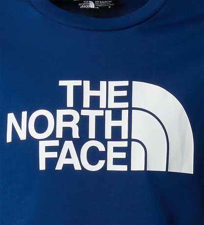 The North Face T-Shirt - Easy - Kombi Blue m. Logo