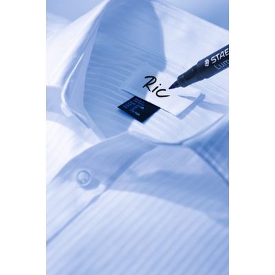 STAEDTLER LUMOCOLOR 319 - Marqueur permanent pour textiles - pointe fine - noir