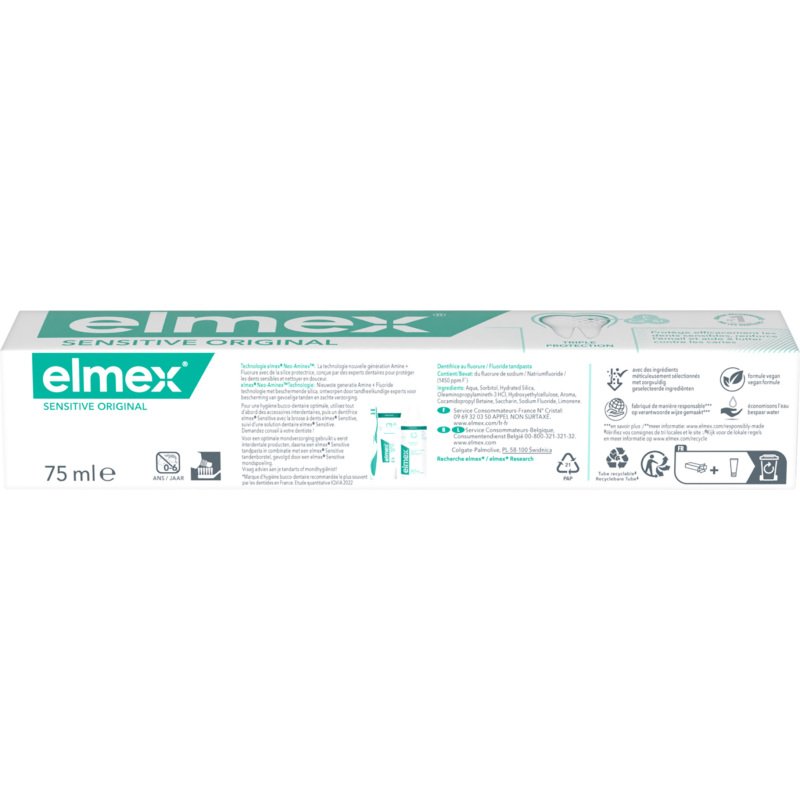 Dentifrice Elmex® Sensitive Orginal - 75 ml