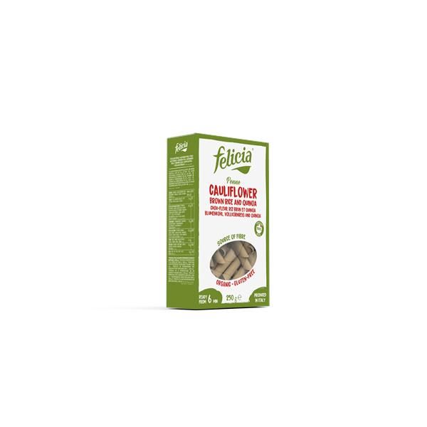 Massa Penne Couve Flor Bio Sg 250G