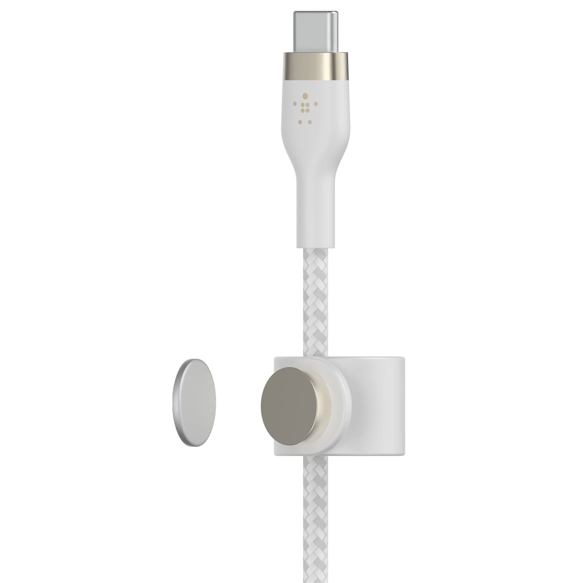 Belkin BoostCharge Pro Flex USB-C til USB-C 2.0 kabel (hvit)