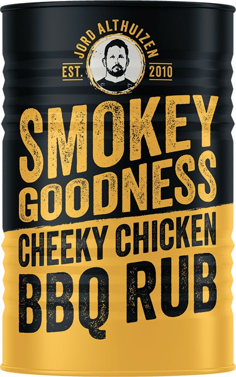 Smokey Goodness BBQ rub Cheeky Chicken 250 gr
