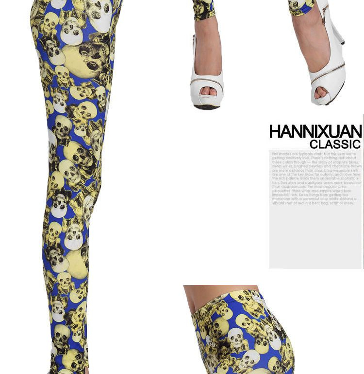 Loville - Legging met schedelprint