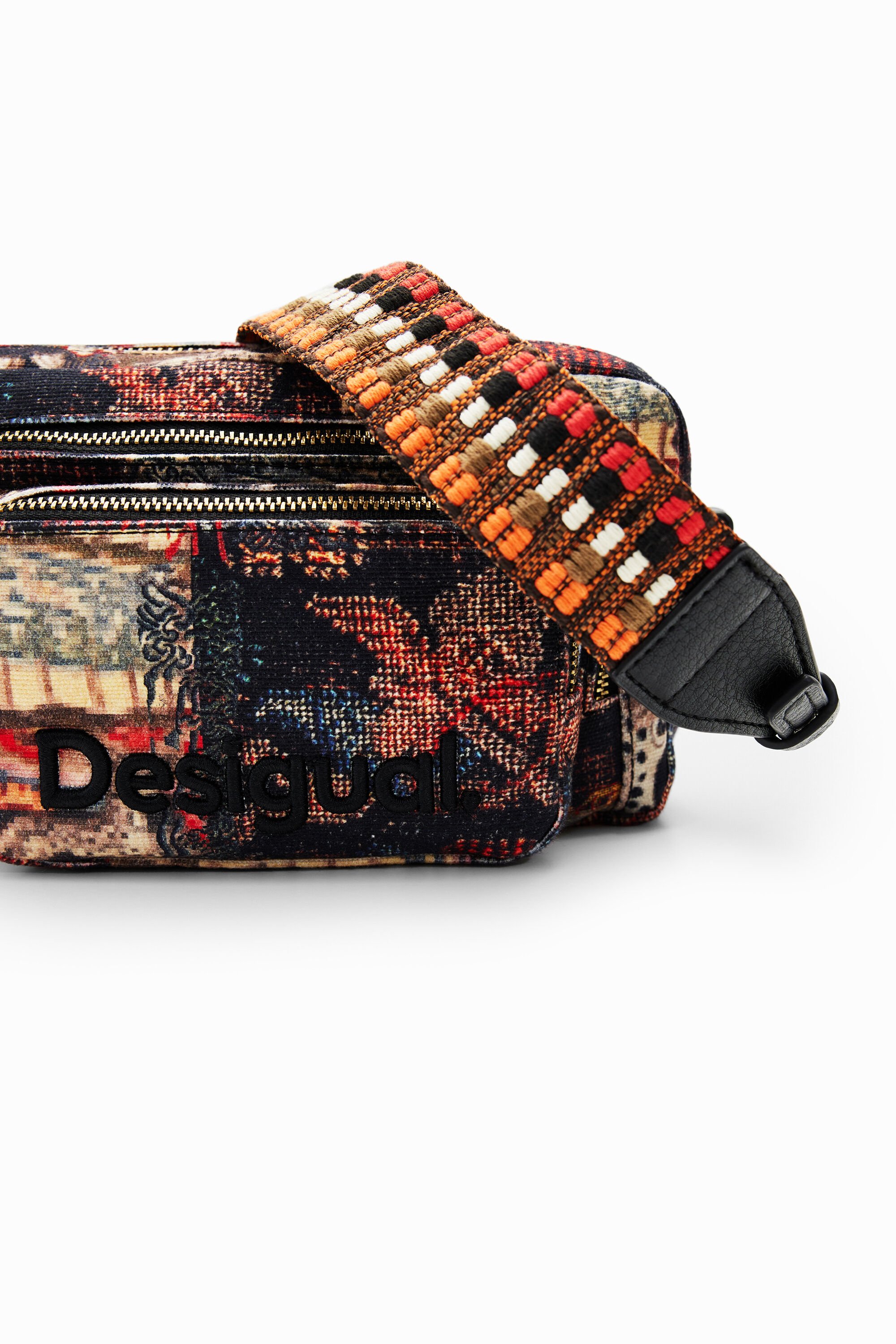 Petit sac à bandoulière tapisserie M. Christian Lacroix