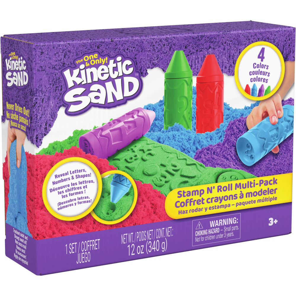 Køb Kinetic Sand Stempel N' Rul Multipak