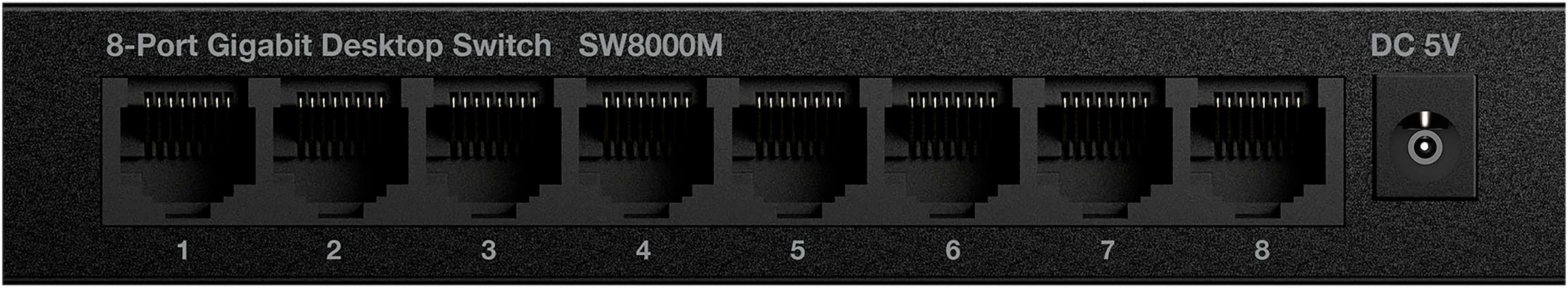 Strong Netzwerk-Switch »8-Port Gigabit Switch 10/100/1000 Mbit/s, Metallgehäuse«