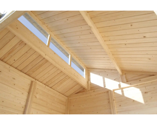 Tuinhuis Konsta Studio Set 2 met vloer 328 x 240 cm naturel