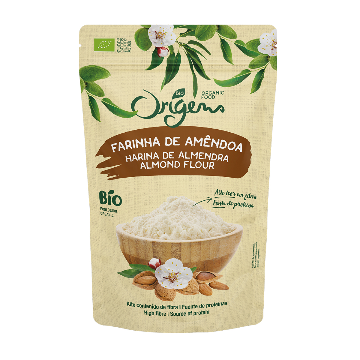 FARINHA AMÊNDOA ORIGENS BIO 200G