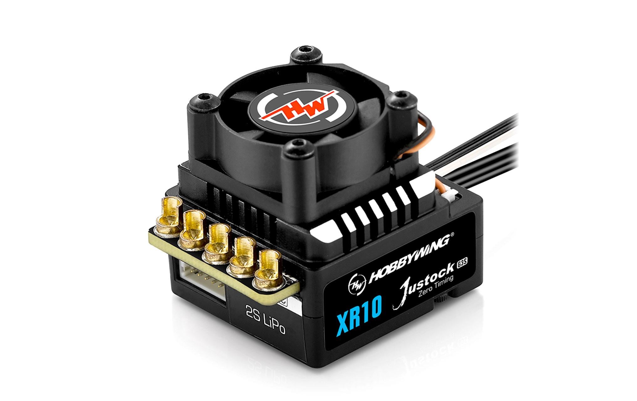Brushless Regler Xerun XR10 Justock G3S 60A 2S2S Wettbewerbs Brushless ESC für Fahrzeuge im Massstab 1:10