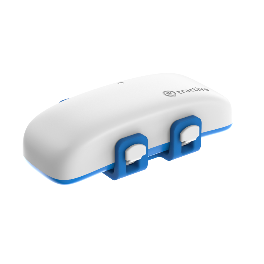 Rastreador GPS Tractive para Cães, Branco