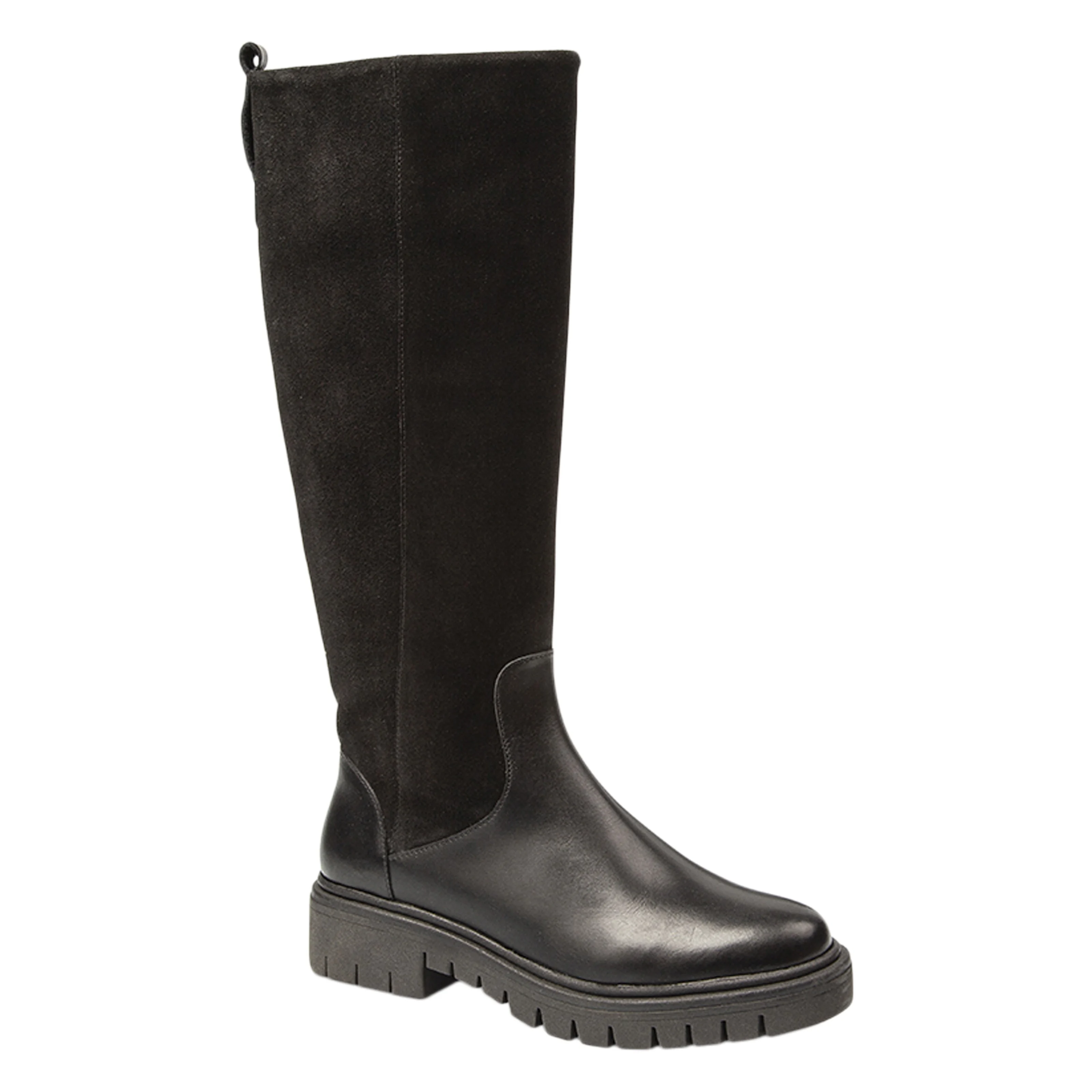 Botte cuirzabeth | Noir