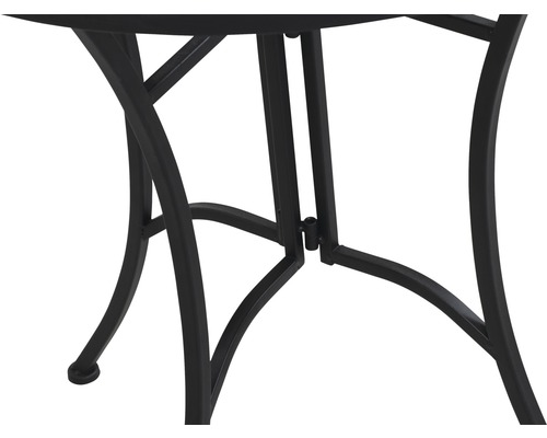 Siena Garden Stella bijzettafel, staal, 69x35x71 cm, mozaïek