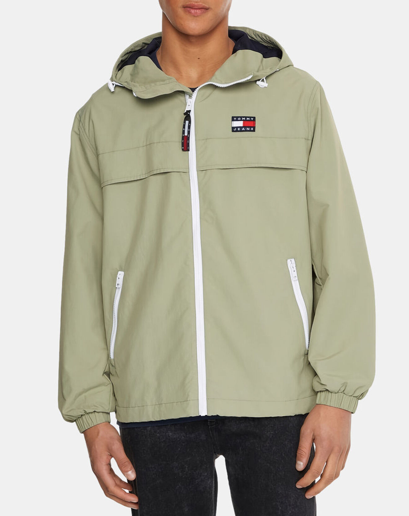 Tommy Jeans Coupe-vent Chicago vert clair
