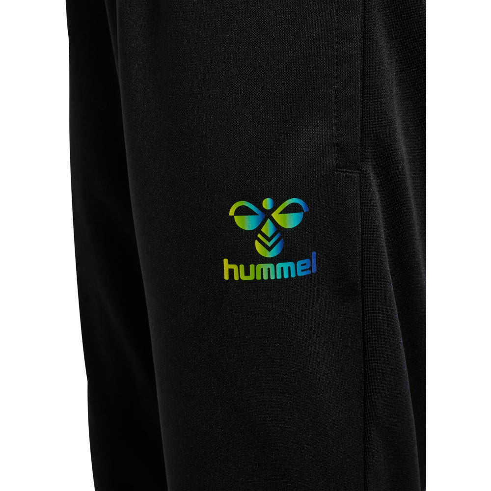 Køb Hummel Black/Limeade Shimmer Training Bukser Kids