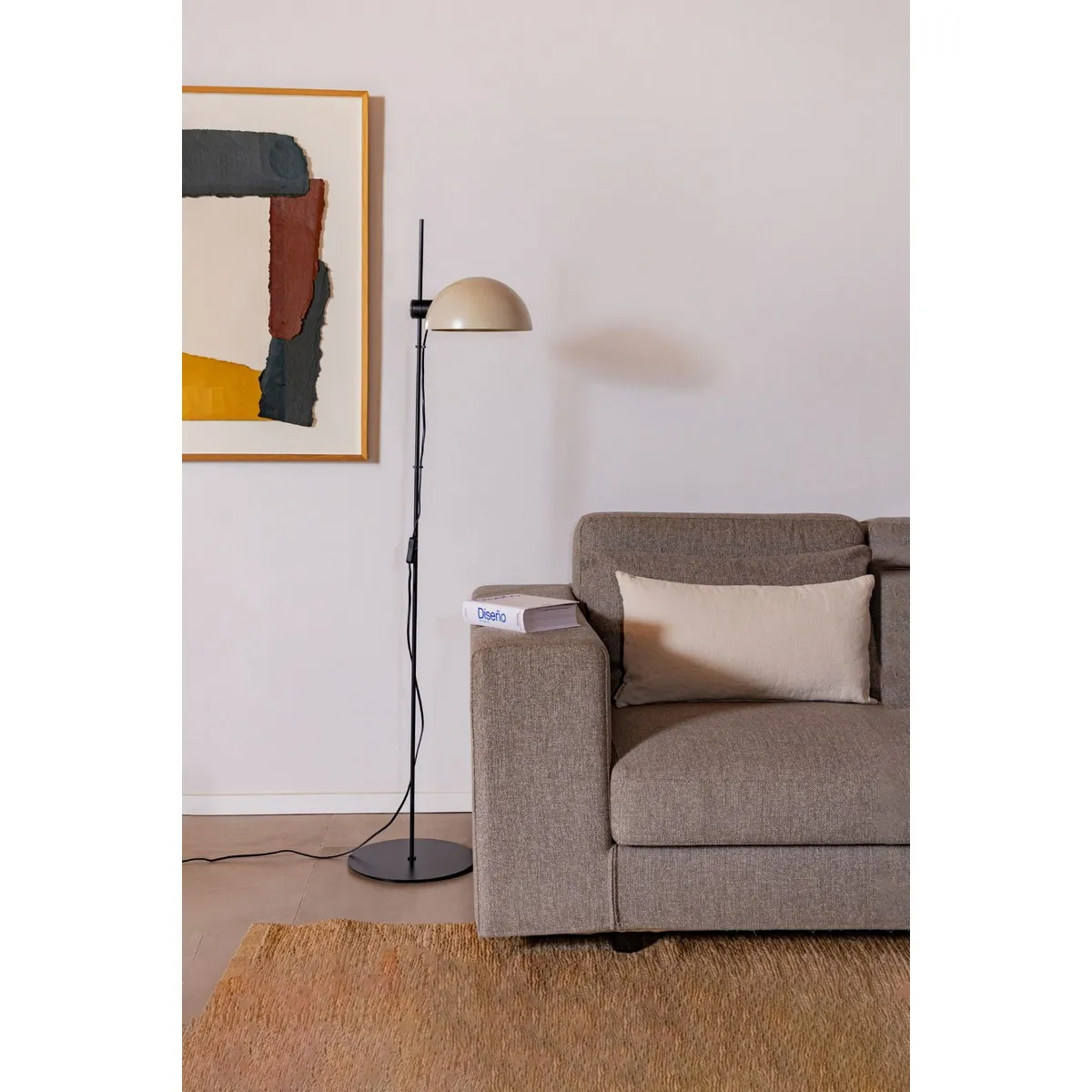 Faro Barcelona Faro Task Lampadaire - Beige