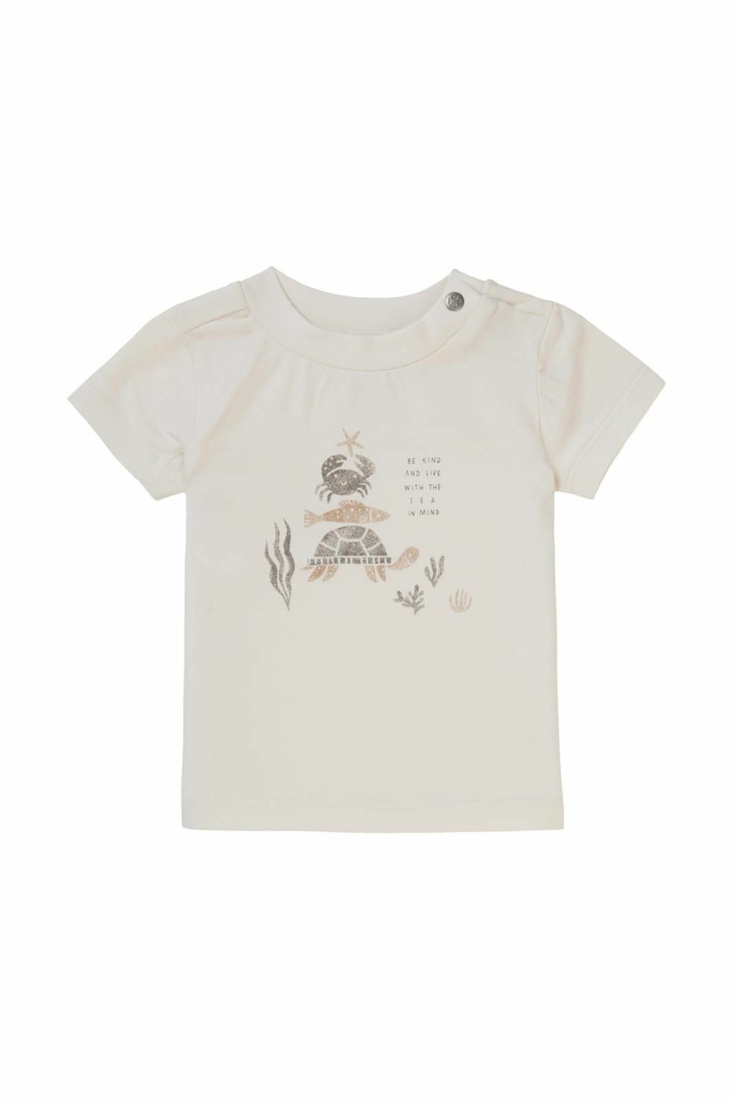 Noppies Newborn T-shirt Bright - Whisper White