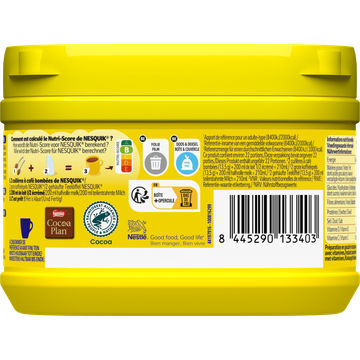 Nestlé Nesquik Cacaomix voor Chocolademelk 300 g