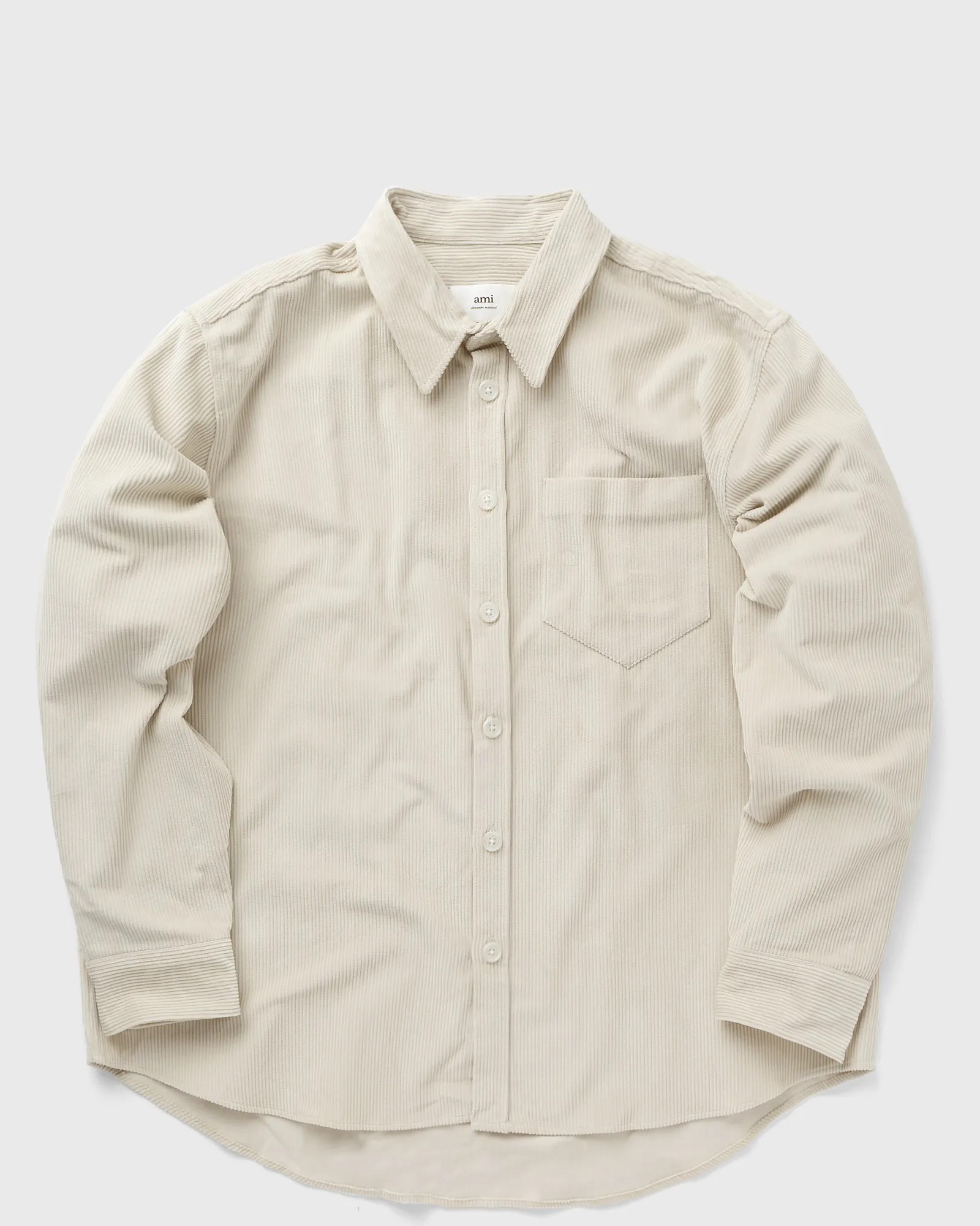 AMI Paris OVERSIZE OVERSHIRT WITH PATCH POCKET