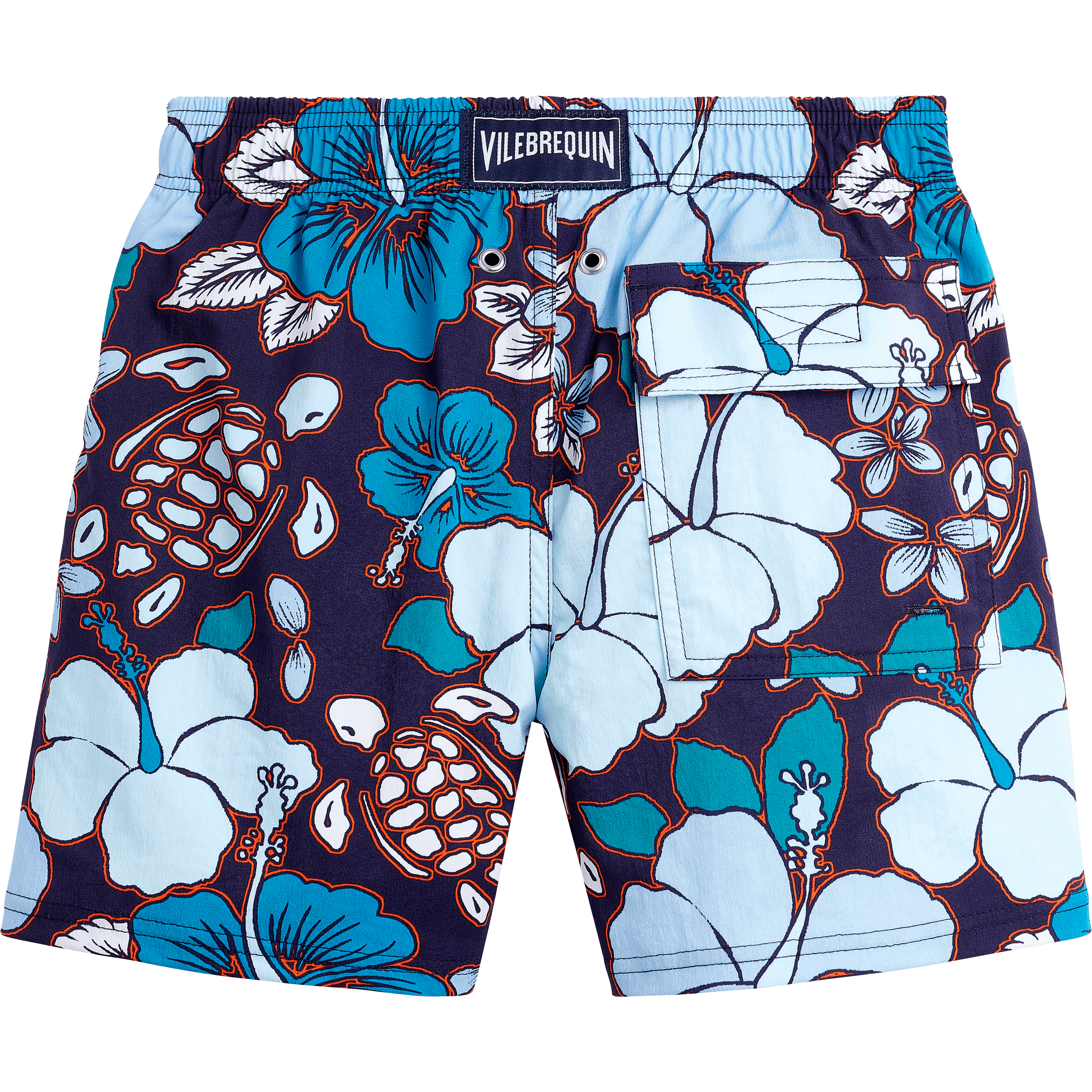 Maillot de Bain Garçon Stretch Tropical Turtles