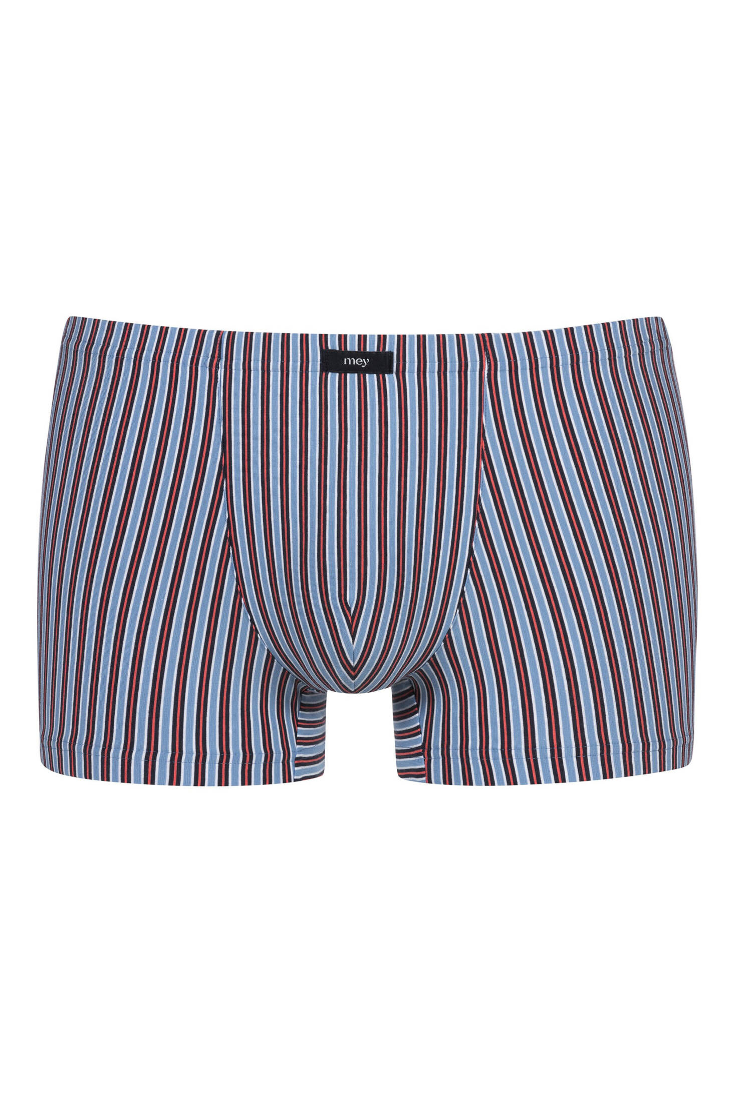 mey| Herren Shorty Serie Red Stripes